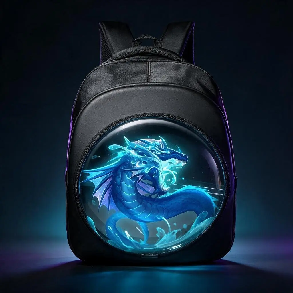 Holografico mochila (30 cm Backpack Model)