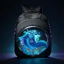 Holografico mochila (30 cm Backpack Model)