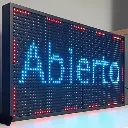 Pantalla LED P10 a todo color 100x19 cm