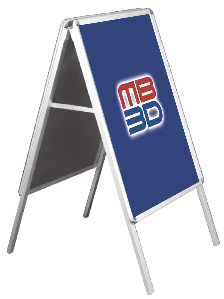 Caballete publicitario aluminio (A1)