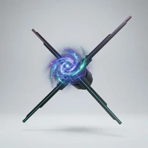 Holografico pared 50 cm (X5 Holographic Fan)
