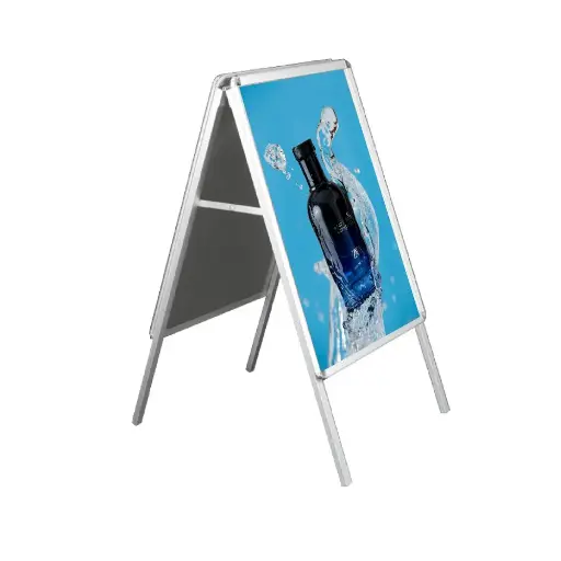Chevalet publicitaire extérieur en aluminium (A1)